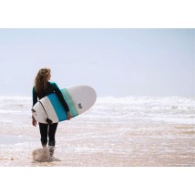 Tabla Surf dura 6'4 Mini Malibu