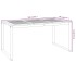 Mesa de jardín con patas en U madera maciza acacia 160x80x75