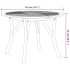 Mesa de jardín madera maciza de acacia Ø110