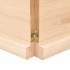Estante de pared madera maciza roble sin tratar 200x60x(2-4)