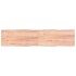 Tablero mesa madera tratada borde natural marrón