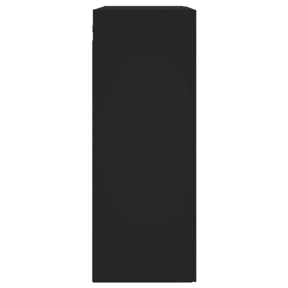 Armarios de pared 2 uds madera de ingeniería