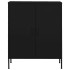 Armario de almacenamiento acero negro 80x35x101,5