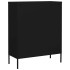 Armario de almacenamiento acero negro 80x35x101,5