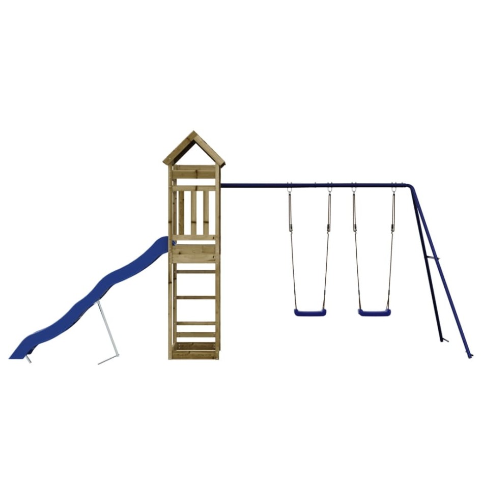 Parque infantil de exterior madera de pino