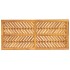 Mesa de comedor madera maciza de acacia 200x90x74