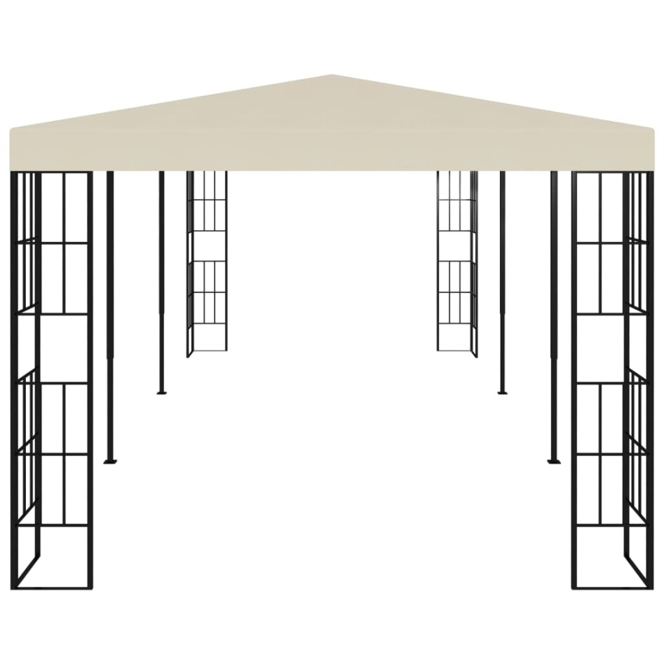 Cenador color crema 3x6