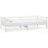 Sofá cama de madera maciza de pino blanco 90x200