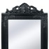 Espejo de pie estilo barroco negro 160x40