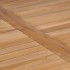 Mesa de jardín de madera maciza de teca 80x80x77