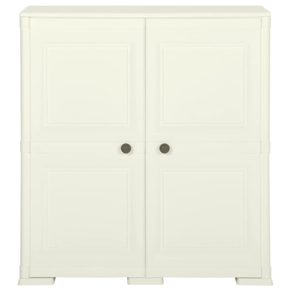 Armario de plástico diseño madera Vanila Ice 79x43x85,5