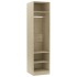 Armario de madera contrachapada color roble 50x50x200