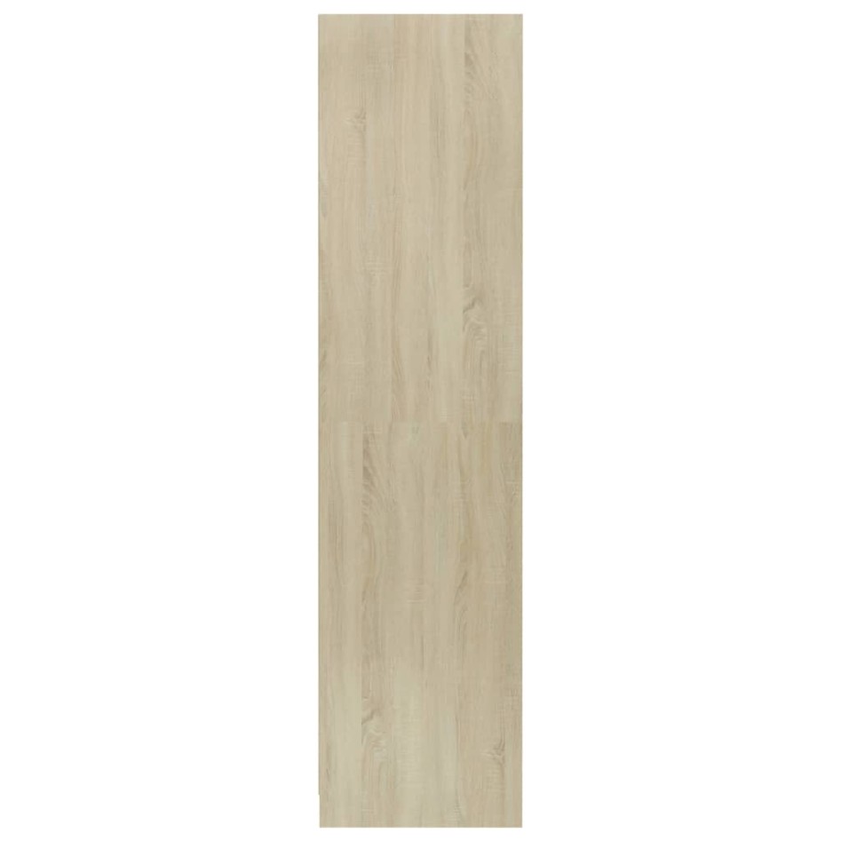 Armario de madera contrachapada color roble 50x50x200
