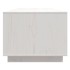 Mesa de centro de madera maciza de pino blanco 110x50x40
