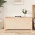 Caja de almacenamiento madera maciza de pino 110x50x45,5