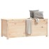 Caja de almacenamiento madera maciza de pino 110x50x45,5