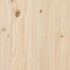 Caja de almacenamiento madera maciza de pino 110x50x45,5
