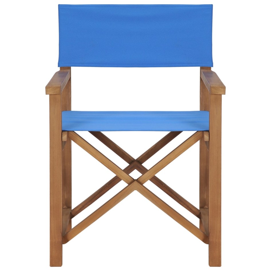 Silla de director madera maciza de teca