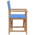 Silla de director madera maciza de teca