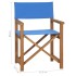 Silla de director madera maciza de teca