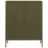 Armario de almacenamiento acero verde oliva 80x35x101,5
