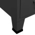 Armario industrial acero gris antracita 67x35x107