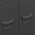 Armario industrial acero gris antracita 67x35x107