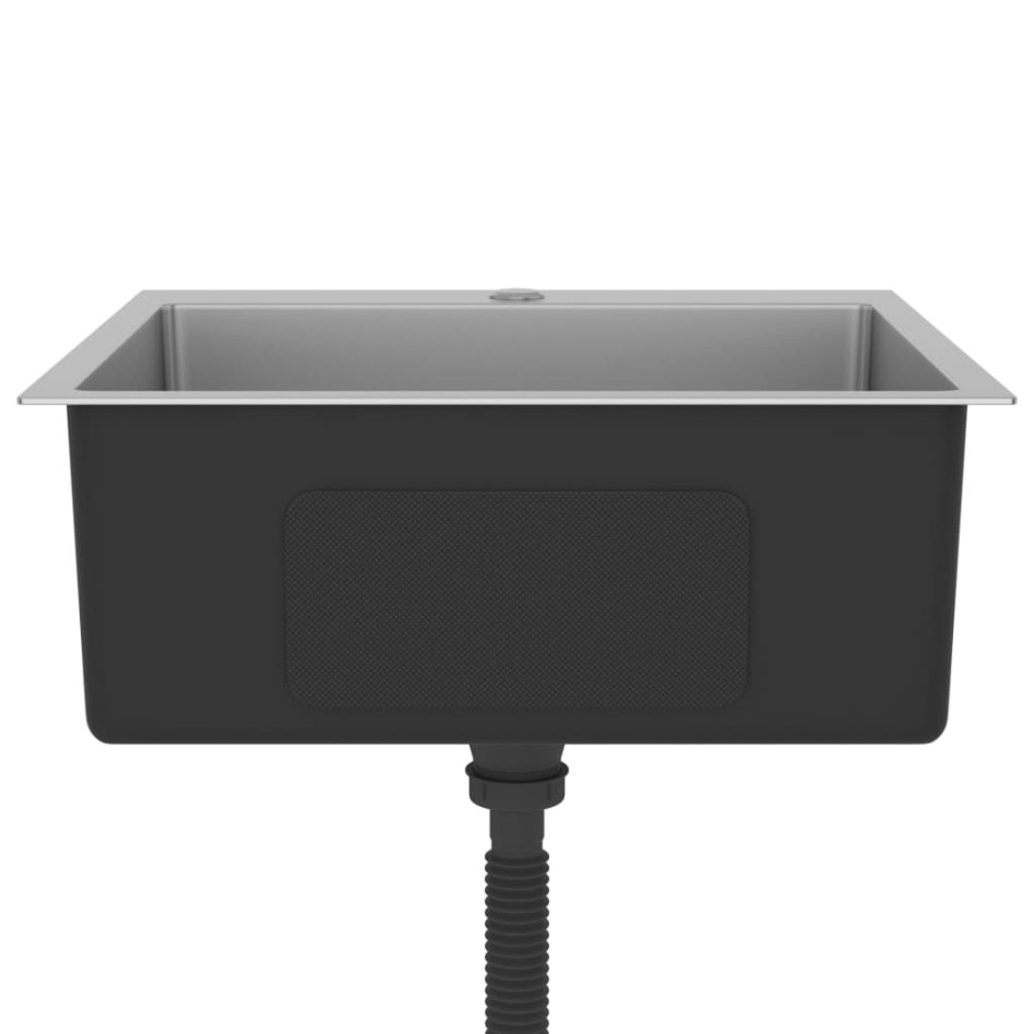 Fregadero de cocina hecho a mano acero