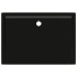 Plato de ducha rectangular ABS negro 70x100