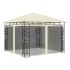 Cenador con mosquitera color crema 3x3x2,73 m 180
