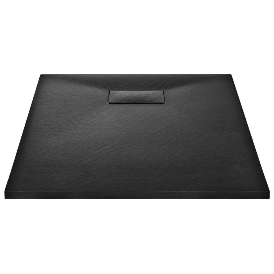 Plato de ducha SMC negro 100x70