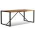 Mesa de comedor de madera maciza reciclada 180