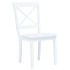 Sillas de comedor 2 unidades madera maciza de caucho