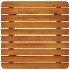 Juego de bistró 3 piezas madera maciza de