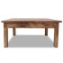 Mesa de centro de madera maciza reciclada 98x73x45