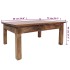 Mesa de centro de madera maciza reciclada 98x73x45