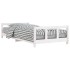 Estructura de cama para niños madera de pino blanco 90x190