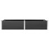 Arriate de WPC gris 200x100x54
