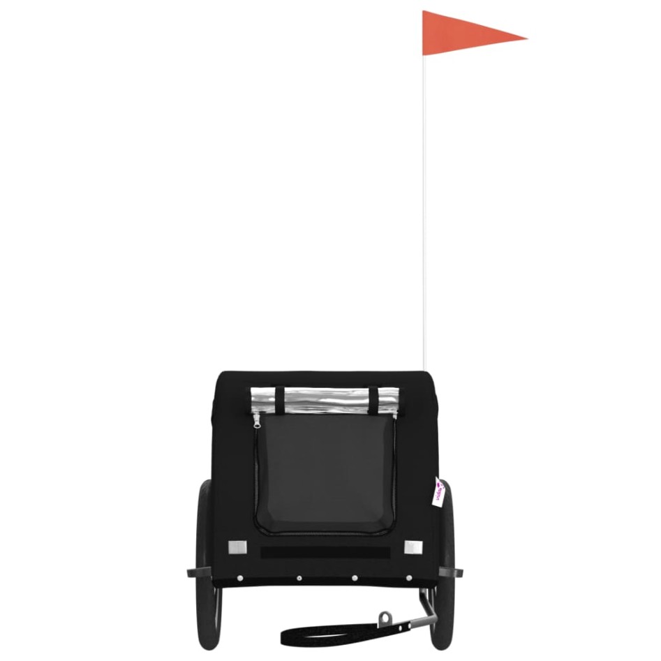 Remolque de bicicleta mascotas hierro tela Oxford