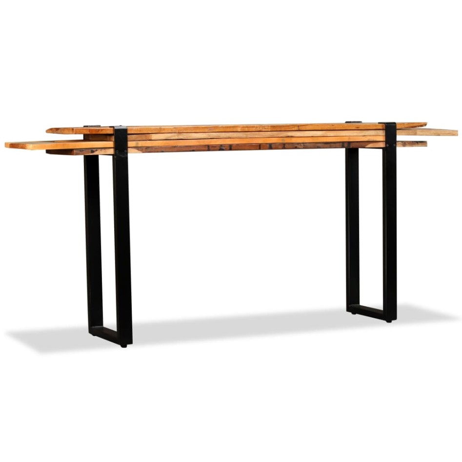Mesa consola de madera maciza reciclada