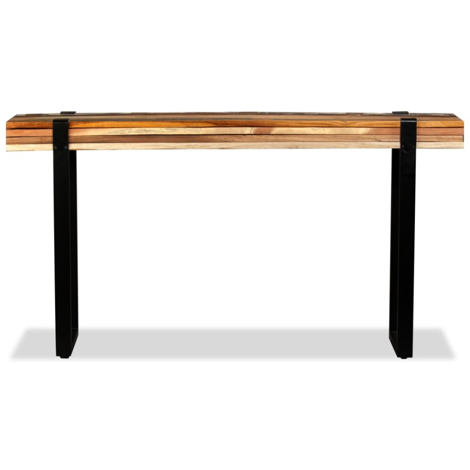 Mesa consola de madera maciza reciclada