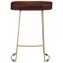 Taburetes de cocina gavin 2 unidades madera maciza de