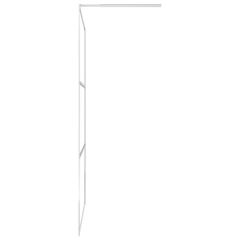Mampara de ducha accesible vidrio ESG claro 100x195
