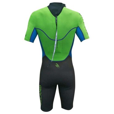 Traje de Neopreno corto hombre 2/2mm Aru Verde