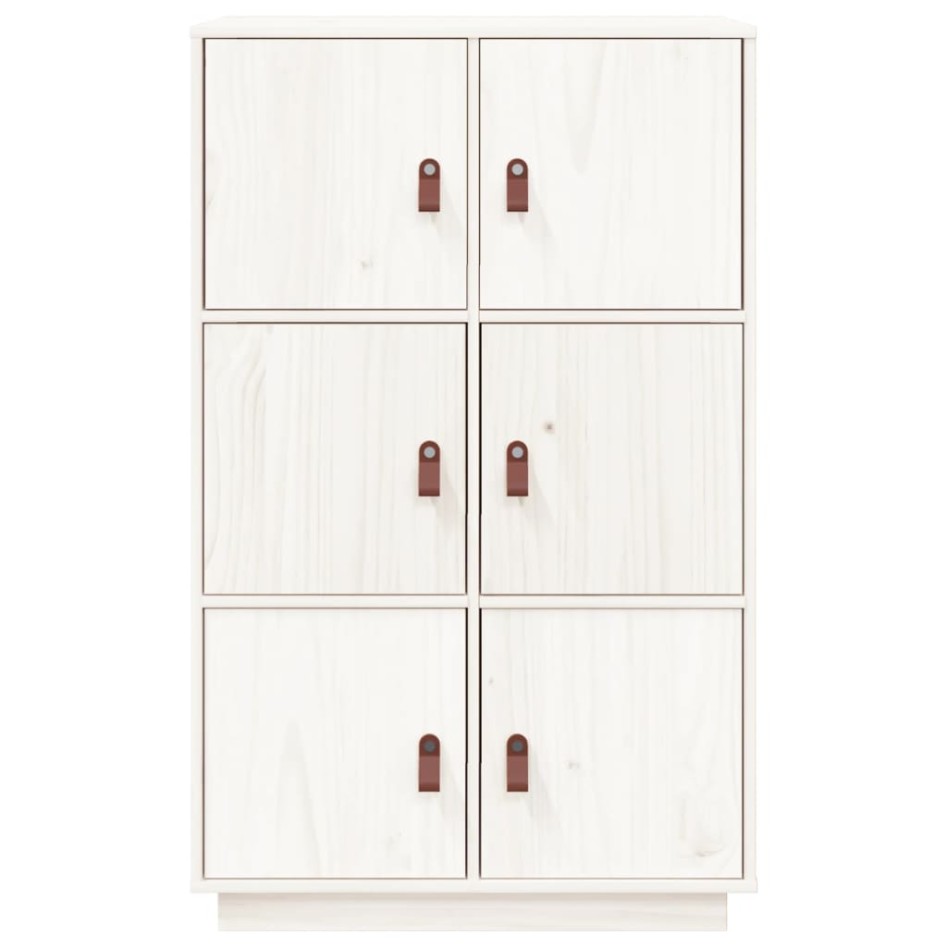 Aparador de madera maciza de pino blanco 67x40x108,5