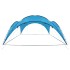 Carpa de fiesta arco azul claro 450x450x265