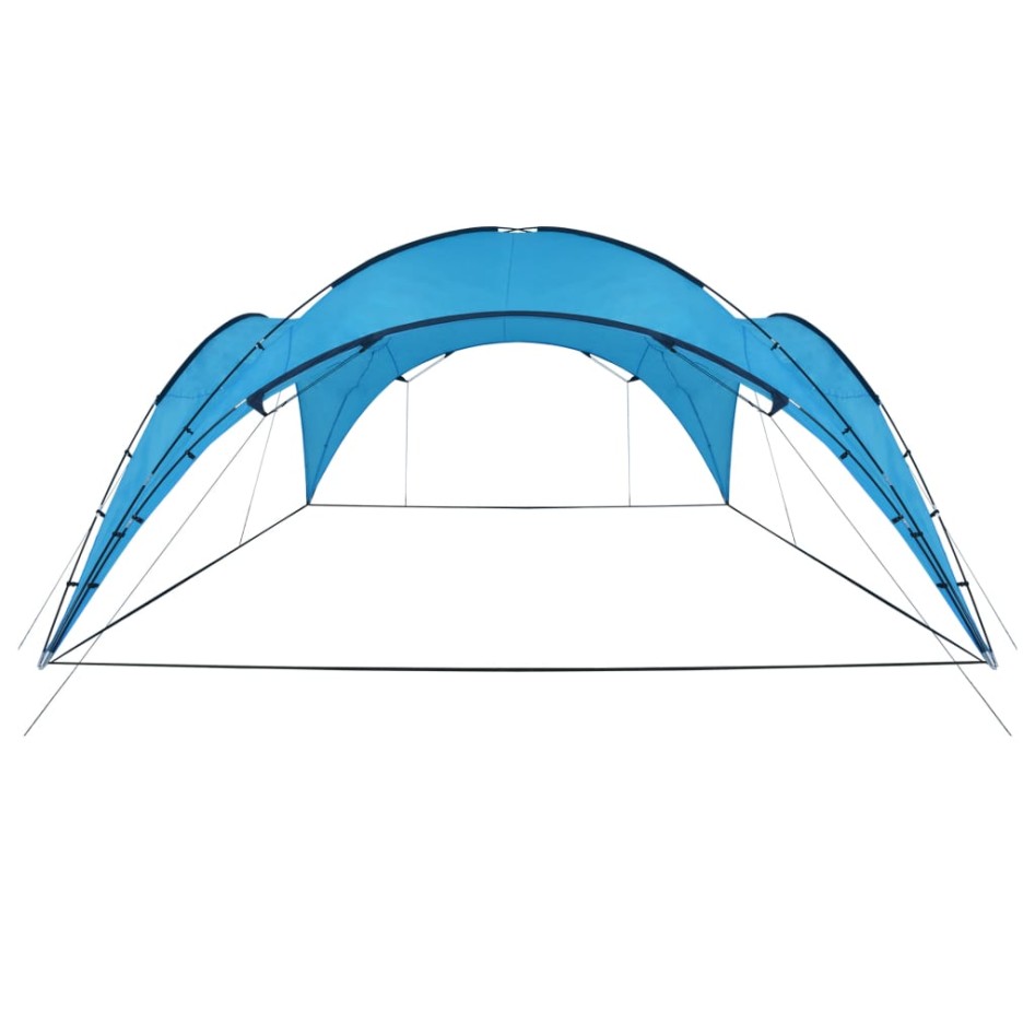 Carpa de fiesta arco azul claro 450x450x265