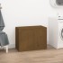 Baúl para colada madera maciza pino marrón miel 88,5x44x66