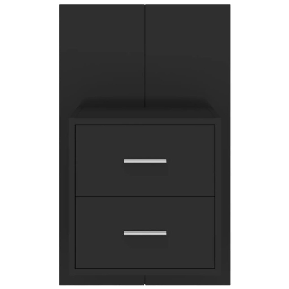 Mesitas de noche de pared 2 unidades