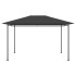 Cenador gris antracita 384x281x270 cm 180